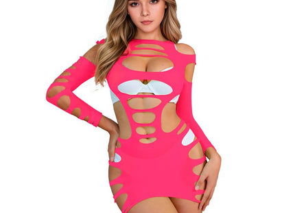 Willow Vestido Hollow-Out Rosa Talla Única