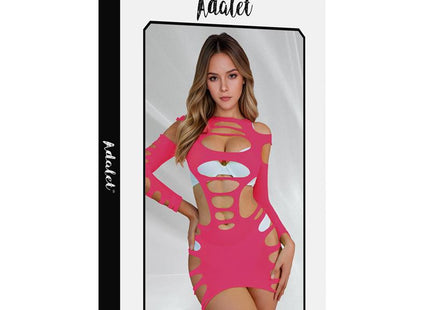 Willow Vestido Hollow-Out Rosa Talla Única