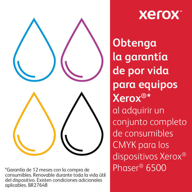Xerox Toner Amarillo 2.500 Pag. Phaser/6500 Workcentre/6505