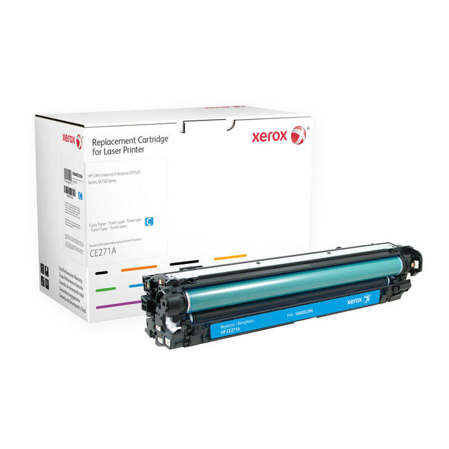 Xerox Toner Cian Para Hp Laserjet Color Series Cp5525 (Ce271a)