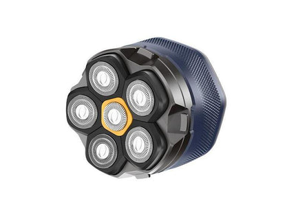 Xo Afeitadora Rotatoria - 6 Cuchillas Flexibles - Uso A Una Mano - Cabezal Magnetico - Bateria 1400mah Hasta 4h - Apta