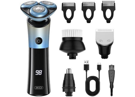 Xo Cf32 Afeitadora Electrica Recargable - Ipx6 - 10 Accesorios - Autonomia Hasta 1h - Negro