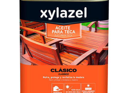 Xylazel Aceite Para Teca Incoloro 4l 5396258